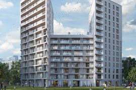 Warszawa: Yugo – Profbud zbuduje na Gocławiu budynek mieszkalny z dwiema wieżami [WIZUALIZACJE]