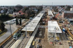 Trwa przebudowa stacji kolejowej w Ożarowie Mazowieckim [ZDJĘCIA]