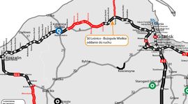 Najdłuższy odcinek drogi ekspresowej S6 Trasy Kaszubskiej na Pomorzu otwarty na majówkę [FILM]