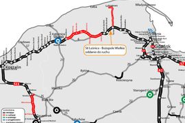 Najdłuższy odcinek drogi ekspresowej S6 Trasy Kaszubskiej na Pomorzu otwarty na majówkę [FILM]