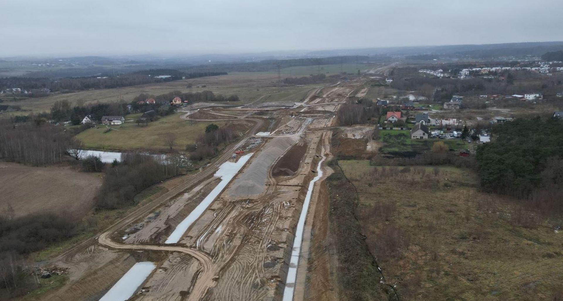 Postępują prace na budowie drogi ekspresowej S6 – Obwodnicy Metropolitarnej Trójmiasta 