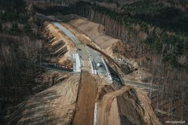 Trwają prace na budowie Obwodnicy Witomina [FILM+ZDJĘCIA]