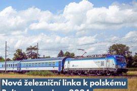 Zostanie uruchomione nowe połączenie kolejowe Praga – Pardubice – Wrocław – Gdynia
