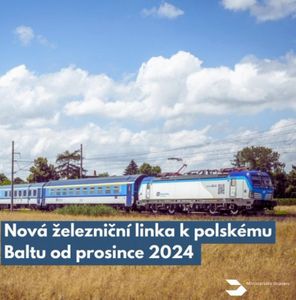 Zostanie uruchomione nowe połączenie kolejowe Praga – Pardubice – Wrocław – Gdynia
