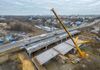 Budowa wiaduktów na Przybyszewskiego i remont ulicy. Jak idą prace? [ZDJĘCIA Z DRONA] 
