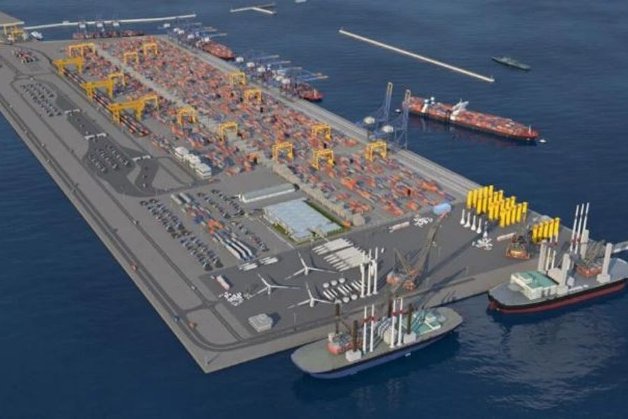 Budowa wielkiego Portu Zewnętrznego w Gdyni za 5 miliardów złotych opóźni się [WIZUALIZACJE]