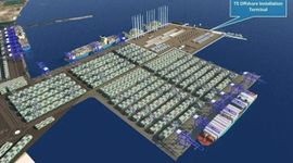 W Gdańsku za 1,18 miliarda zł powstaje wielki terminal instalacyjny dla morskich elektrowni wiatrowych [FILM]