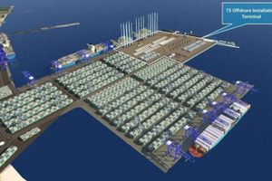 W Gdańsku za 1,18 miliarda zł powstaje wielki terminal instalacyjny dla morskich elektrowni wiatrowych [FILM]