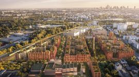 Na warszawskim Targówku planowane jest nowe, wielkie osiedle dla 3,5 tys. mieszkańców ze szkołą [WIZUALIZACJE]