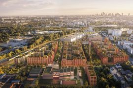 Na warszawskim Targówku planowane jest nowe, wielkie osiedle dla 3,5 tys. mieszkańców ze szkołą [WIZUALIZACJE]