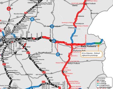 Jest przetarg na budowę kolejnego odcinka autostrady A2