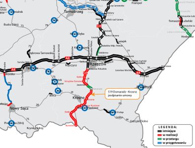 GDDKiA rozpoczyna realizację kolejnego odcinka szlaku Via Carpatia (S19) w woj. podkarpackim