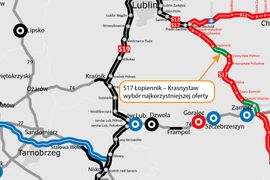Wybrano wykonawcę kolejnego odcinka drogi ekspresowej S17 w woj. lubelskim