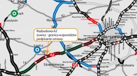 Umowa na rozbudowę kolejnego odcinka autostrady A2 podpisana
