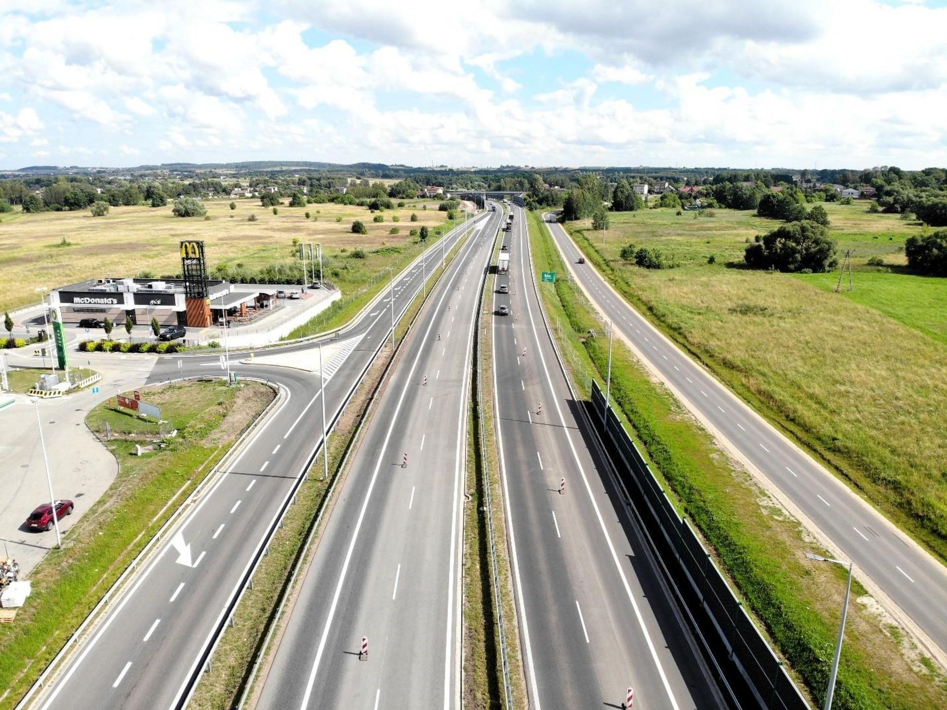 Ekspresowo pomiędzy węzłami S1 Podwarpie i Dąbrowa Górnicza Pogoria 