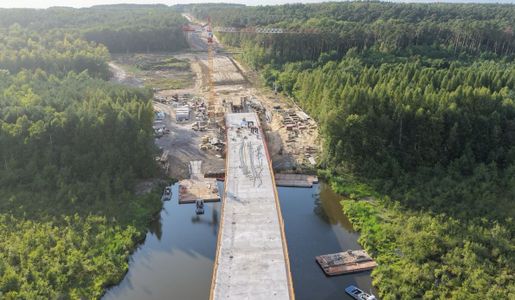 W woj. lubuskim trwa budowa obwodnicy Krosna Odrzańskiego w ciągu DK29 [FILM]