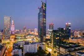 W Warszawie trwa budowa Varso Tower, najwyższego budynku w UE [FILM + ZDJĘCIA]