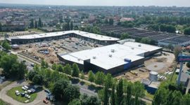 W Kaliszu, w miejscu po TESCO, powstaje nowy park handlowy S1