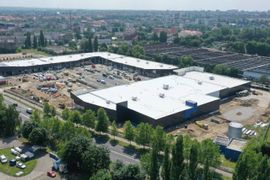 W Kaliszu, w miejscu po TESCO, powstaje nowy park handlowy S1