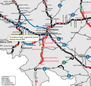 Można budować pierwszy odcinek drogi S8 Wrocław/Kobierzyce - Kłodzko [FILMY]