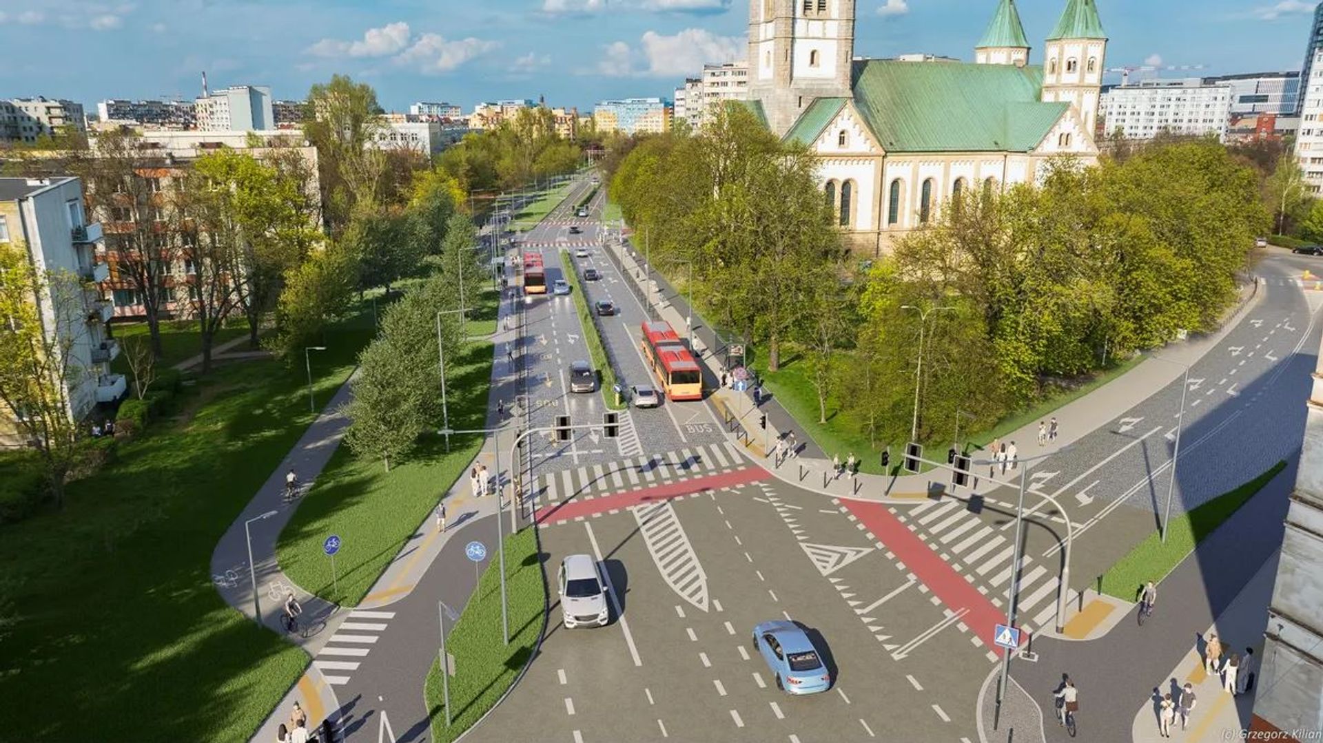 Wrocław modernizuje trzy ważne trasy. Zmiany w ruchu od 21 lutego 