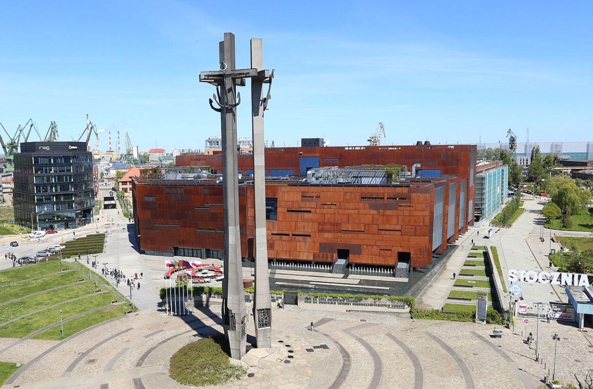 NSZZ "Solidarność" chce wybudować hotel na terenach postoczniowych w Gdańsku, przy ECS