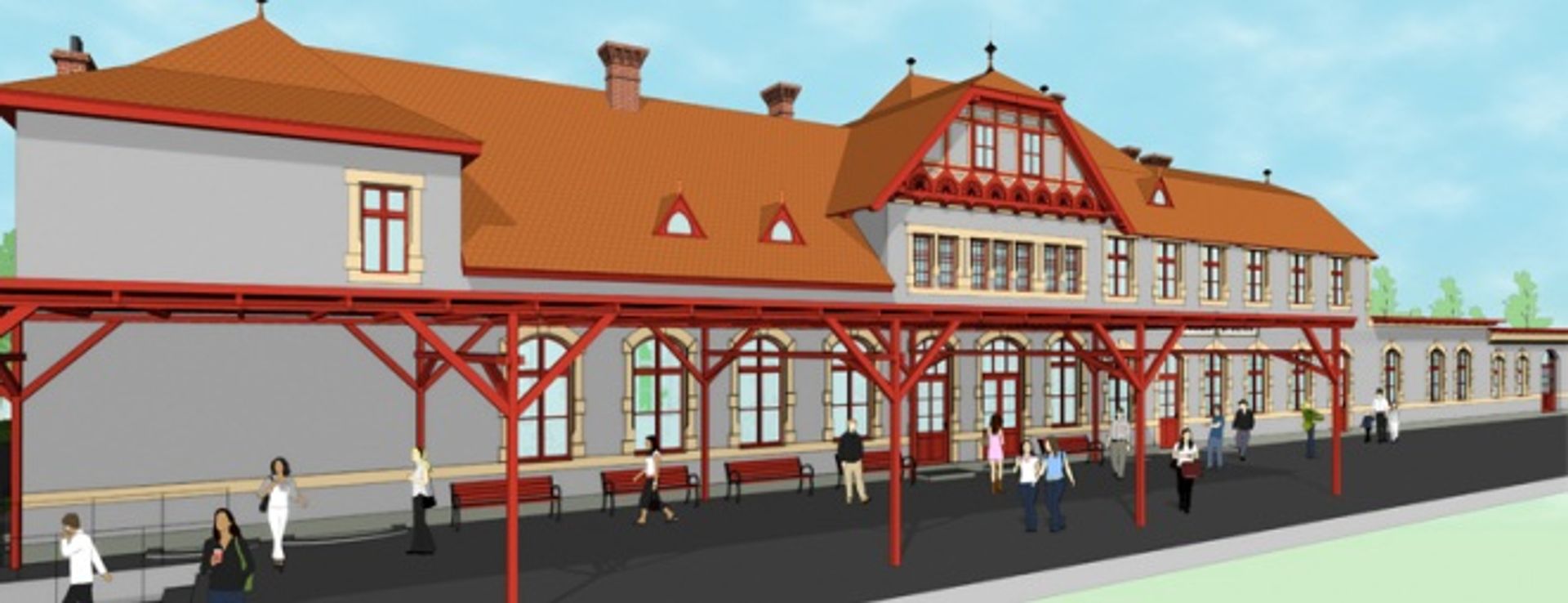  Dworzec Wrocław Brochów do modernizacji. Zobacz jak ma wyglądać