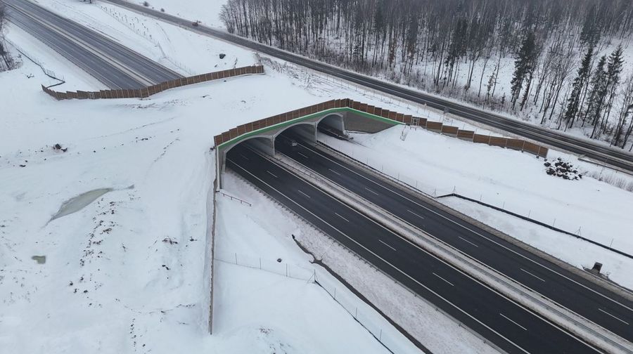 Powstał kolejny odcinek drogi ekspresowej S6 - między Sławnem a Słupskiem [FILM]
