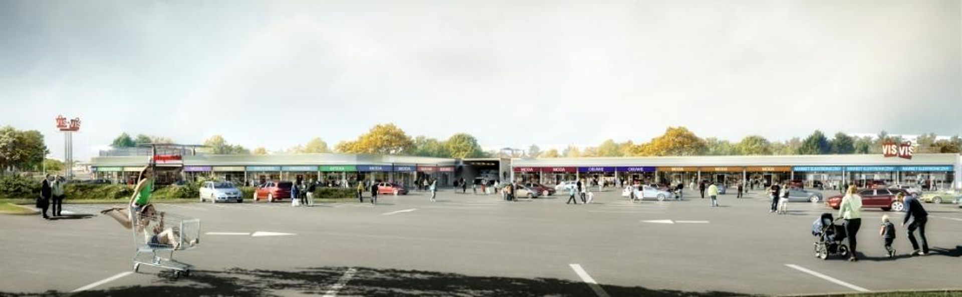  Capital Park rozpoczyna budowę street malla Vis &#224; Vis w Łodzi