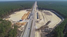 Trwa budowa dolnośląskiego odcinka autostrady A18 [FILMY + ZDJĘCIA]