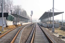 Coraz bliżej kolejowych połączeń do lotniska w Pyrzowicach [ZDJĘCIA]