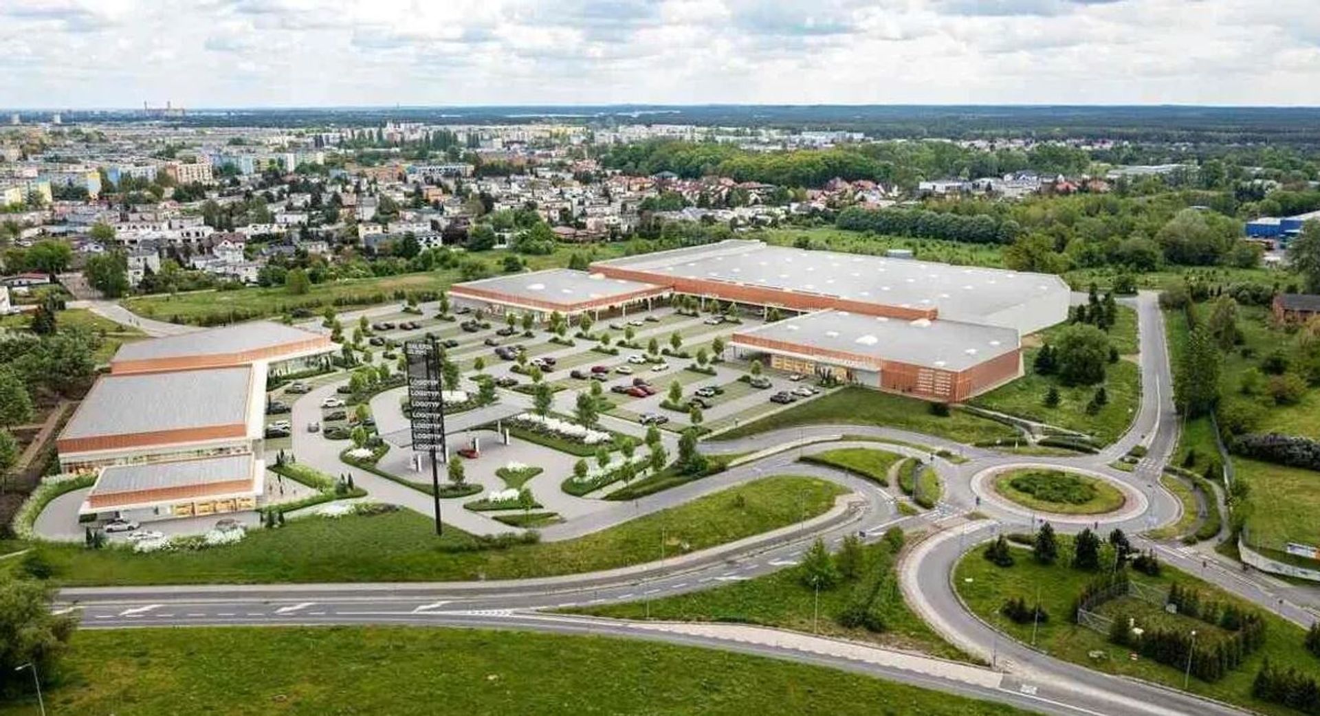 Postępuje komercjalizacja nowego, dużego parku handlowego w Bydgoszczy