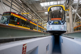 Nowa zajezdnia Helenówek otwarta! Powstał nowoczesny Zakład Techniki MPK Łódź [ZDJĘCIA]