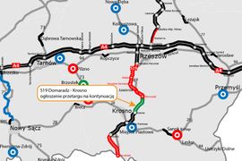 GDDKiA ogłosiła przetarg na dokończenie budowy drogi ekspresowej Via Carpatia S19 Domaradz – Krosno [FILM]