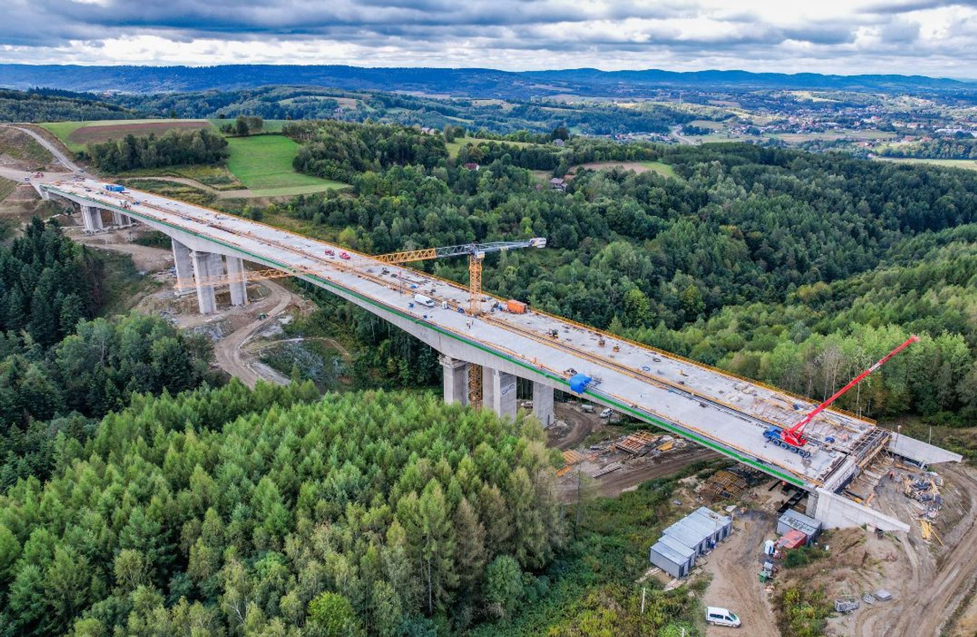 Podkarpackie: S19 Via Carpatia - Co słychać na budowie najwyższej estakady drogowej w Polsce? 