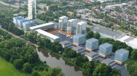 [Wrocław] W dawnym porcie i stoczni staną nowoczesne wieżowce? [WIZUALIZACJE]