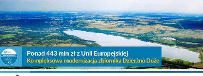 Śląskie: Ponad 443 mln zł dofinansowania z Funduszy Europejskich na modernizację zbiornika Dzierżno Duże - Wody Polskie podpisały kluczową umowę