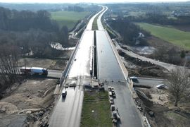 Powstają dwa odcinki S6 Obwodnicy Metropolii Trójmiejskiej [FILMY]