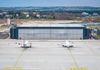 Rozbudowa bazy serwisowej w Porcie Lotniczym Katowice: czwarty hangar oddany do użytku [FILM]