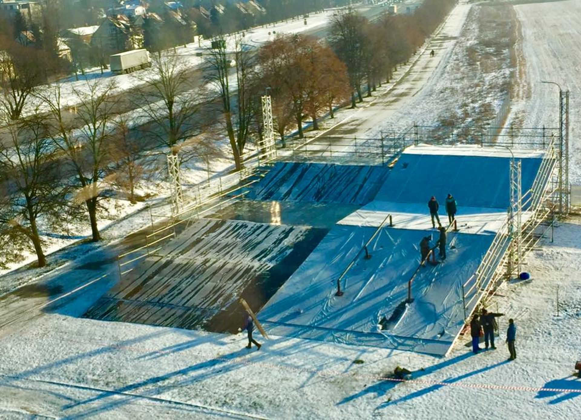  W Wilanowie powstaje pierwszy w Polsce miejski snowpark. Otwarcie już wkrótce
