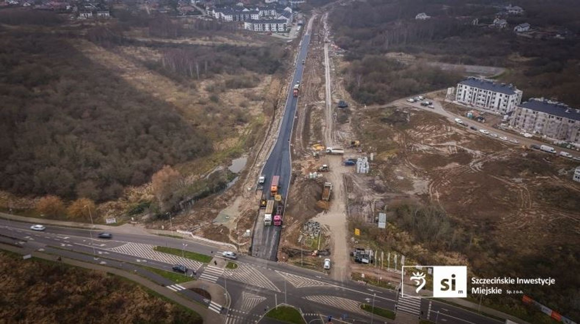 Powstaje III etap Trasy Północnej w Szczecinie