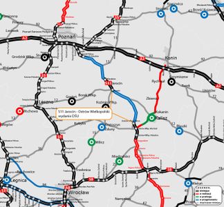 Kluczowa decyzja dla budowy odcinka drogi ekspresowej S11 Jarocin - Ostrów Wielkopolski