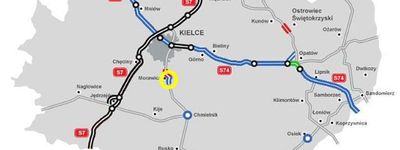 Inwestycja za 280 mln zł. Pod Kielcami dobiega budowa drugiej części obwodnicy Morawicy i Woli Morawickiej [FILMY]