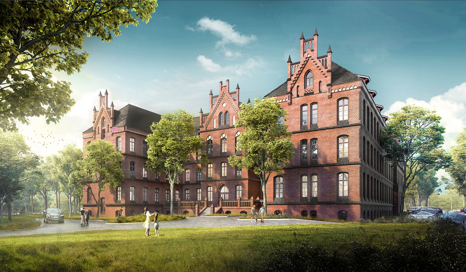 Zabytkowy klasztor na Karłowicach zamieni się w hotel. W parku powstaną kameralne mieszkania 