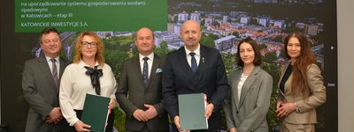 Katowice pozyskały dziesiątki milionów złotych na kolejne inwestycje w infrastrukturę deszczową