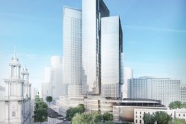 Ghelamco złożyło wniosek o pozwolenie na budowę 120-metrowego wieżowca przy Placu Grzybowskim w Warszawie
