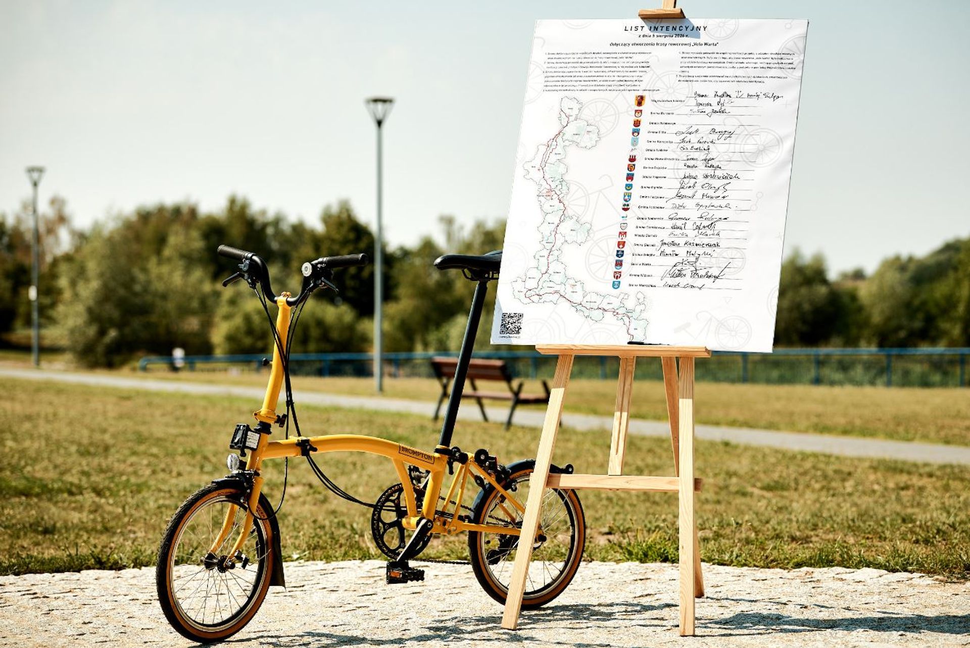 W woj. łódzkim powstanie ponad 200 km nowej trasy rowerowej Velo Warta. Połączy 19 gmin