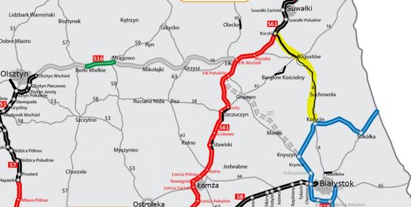 Przesądziły względy wojskowe. Zostanie wybudowana droga ekspresowa Białystok-Suwałki
