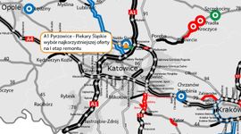 Wiemy, kto wyrówna pierwsze fale na odcinku autostrady A1 Pyrzowice - Piekary Śląskie w woj. śląskim