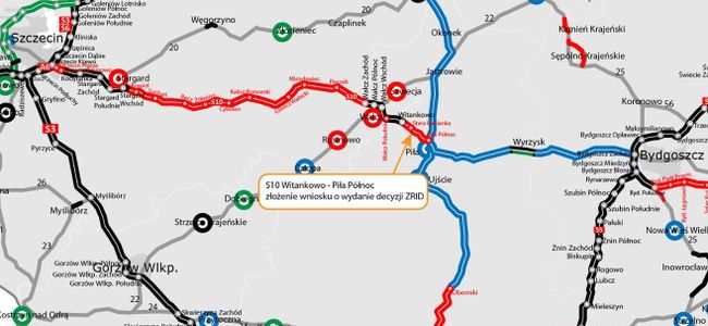 Coraz bliżej rozpoczęcia budowy drogi ekspresowej S10 Wałcz - Piła Północ